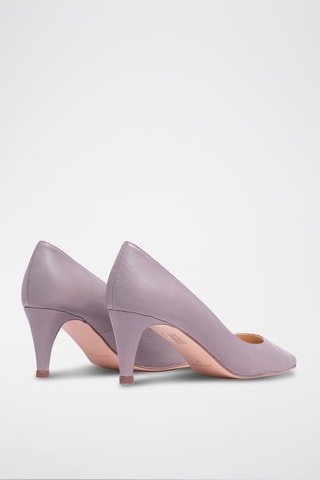 Escarpins en cuir Amanda - Gris