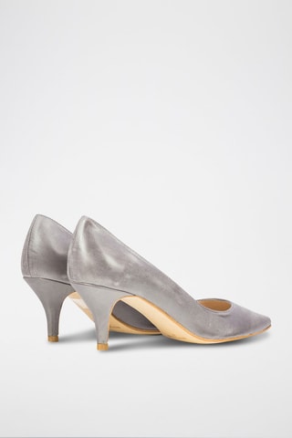 Escarpins en cuir Amanda - Gris