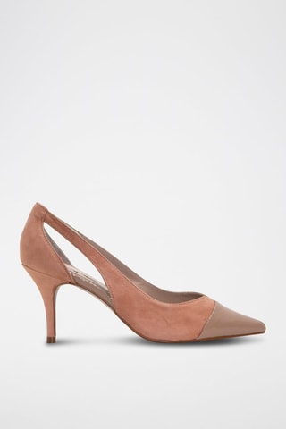 Escarpins en nubuck Fara - Rose