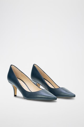 Leren Pumps Amanda - Blauw