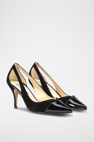 Suède Pumps Fara - Zwart