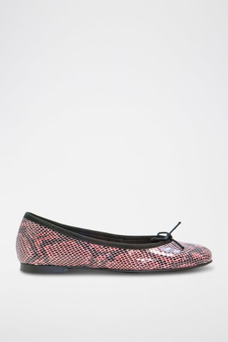 Ballerines en cuir Deborah - Noir