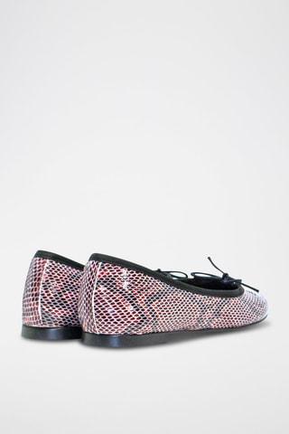 Ballerines en cuir Deborah - Noir