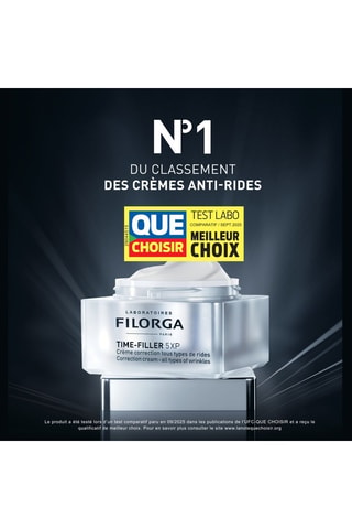 Crème de jour anti-rides Time Filler 5XP - Peaux normales à sèches - 50 ml