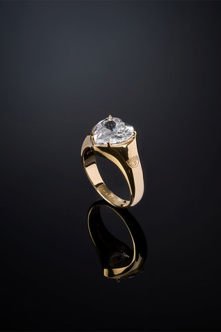 Bague - Plaqué or jaune
