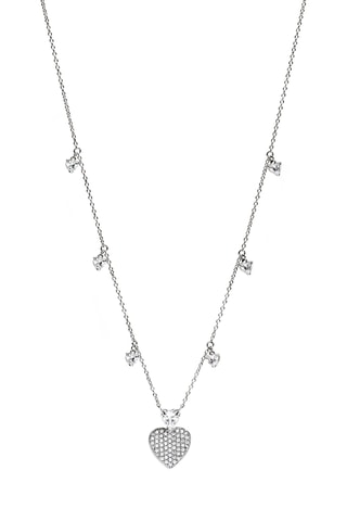 Pendentif - Zircon et argent