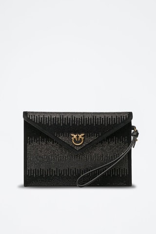 Pochette en cuir - Noir