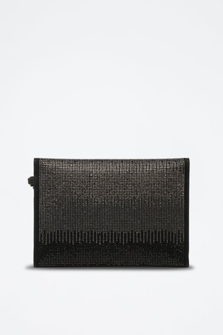 Pochette en cuir - Noir