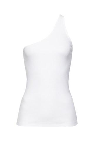 Top asymétrique - Blanc