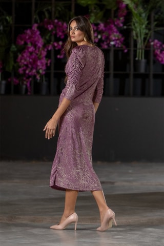 Robe longue - Violet