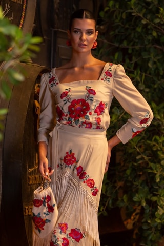 Blouse - Beige