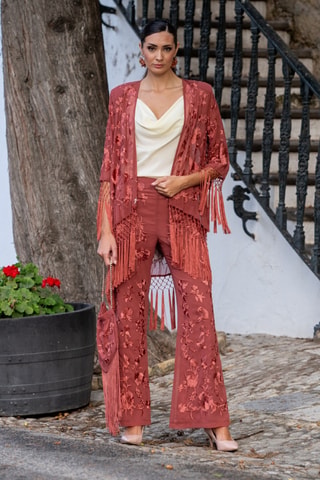 Pantalon - Multicolore