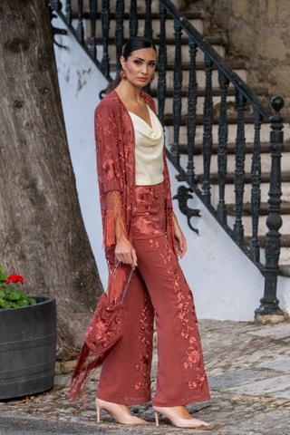 Pantalon - Multicolore