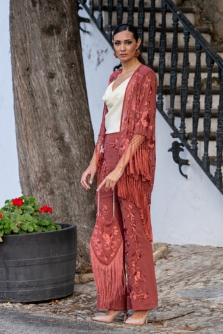 Pantalon - Multicolore