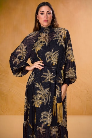 Robe longue - Noir