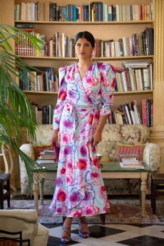 Robe longue - Blanc