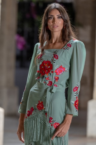 Blouse - Vert