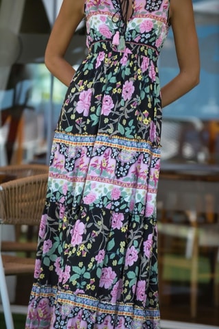 Robe longue - Noir