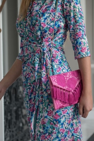 Robe portefeuille - Multicolore