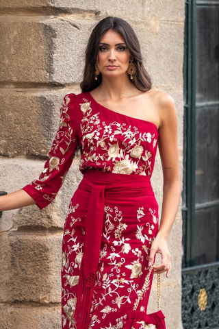Blouse - Rouge