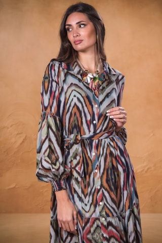 Robe longue - Multicolore