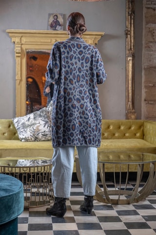 Gilet - Bleu et gris