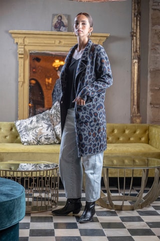 Gilet - Bleu et gris