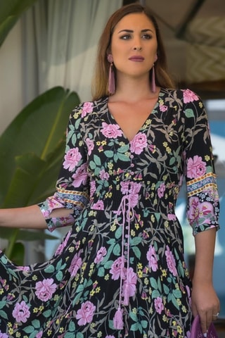 Robe longue - Noir