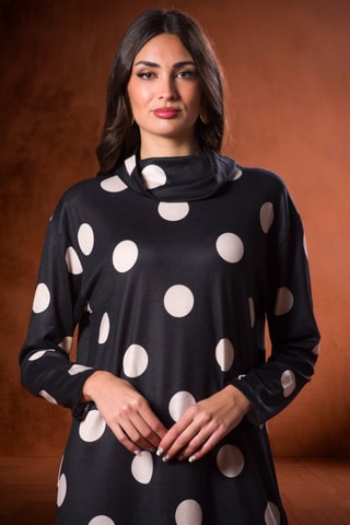 Robe droite - Noir