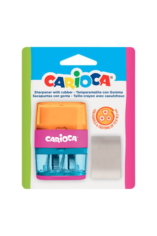 Apara-lápis com borracha