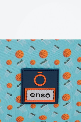 Mochila Azul - Azul e laranja