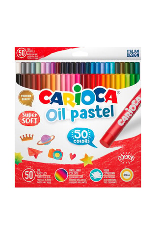 50 pastels à l'huile