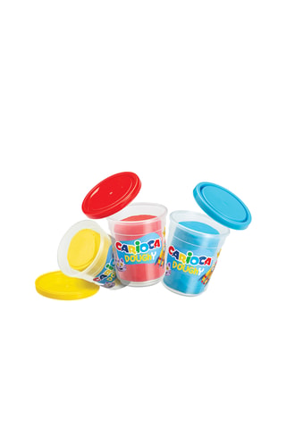 4 potes de plasticina - 4 x 110 g