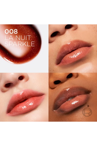 Aceite labial voluminizador Plump Ambition - 008 La Nuit Sparkle - 5 ml