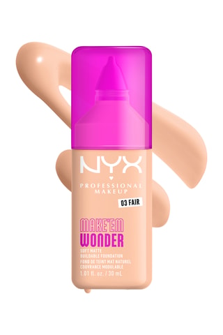 Base de maquillaje líquida Make 'Em Wonder - 03 Fair - 30 ml