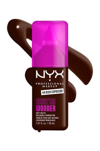 Base de maquillaje líquida Make 'Em Wonder - 44 Rich Espresso - 30 ml
