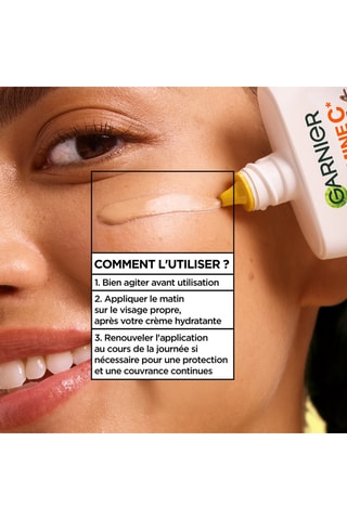 Fluido solar facial con color Wonder Tint Vitamine C SPF 50+. Tono medio - 40 ml