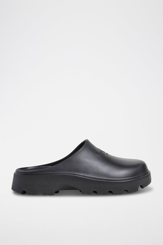 Tongs plateformes - Noir