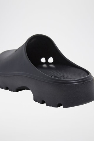 Tongs plateformes - Noir
