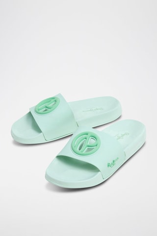 Claquettes - Vert clair