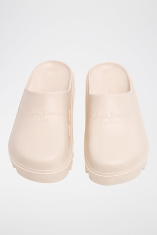 Sabots plateformes - Beige