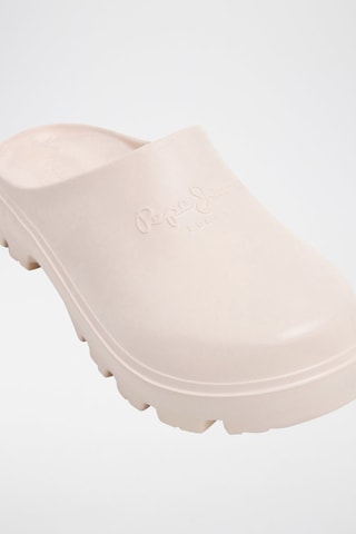 Sabots plateformes - Beige