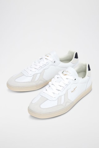Baskets en cuir - Blanc