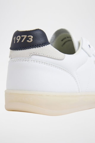 Baskets en cuir - Blanc