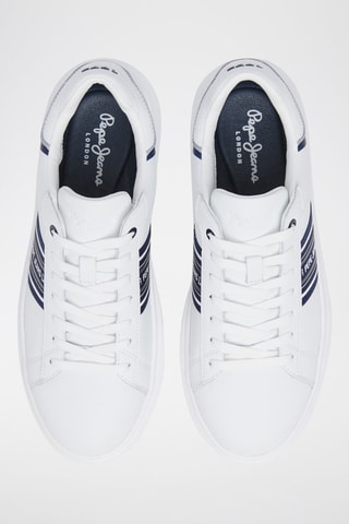 Baskets en cuir - Blanc