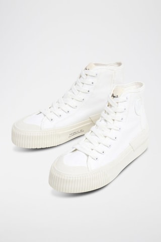 Baskets montantes - Blanc