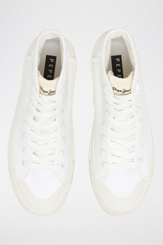 Baskets montantes - Blanc