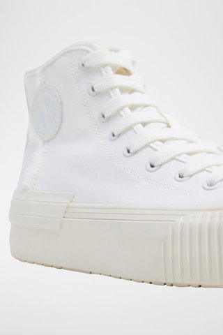 Baskets montantes - Blanc