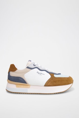 Baskets en cuir - Blanc