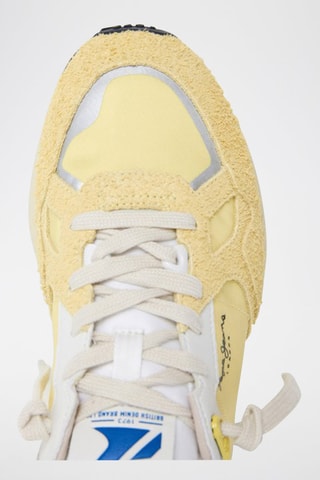 Baskets en nubuck - Jaune